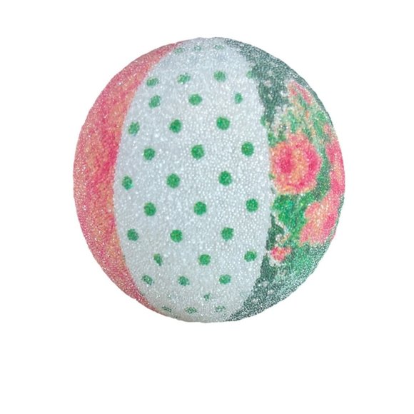 2 Country Living Homespun Holiday Christmas Ornaments Patchwork Style 2.8D - Picture 7 of 12